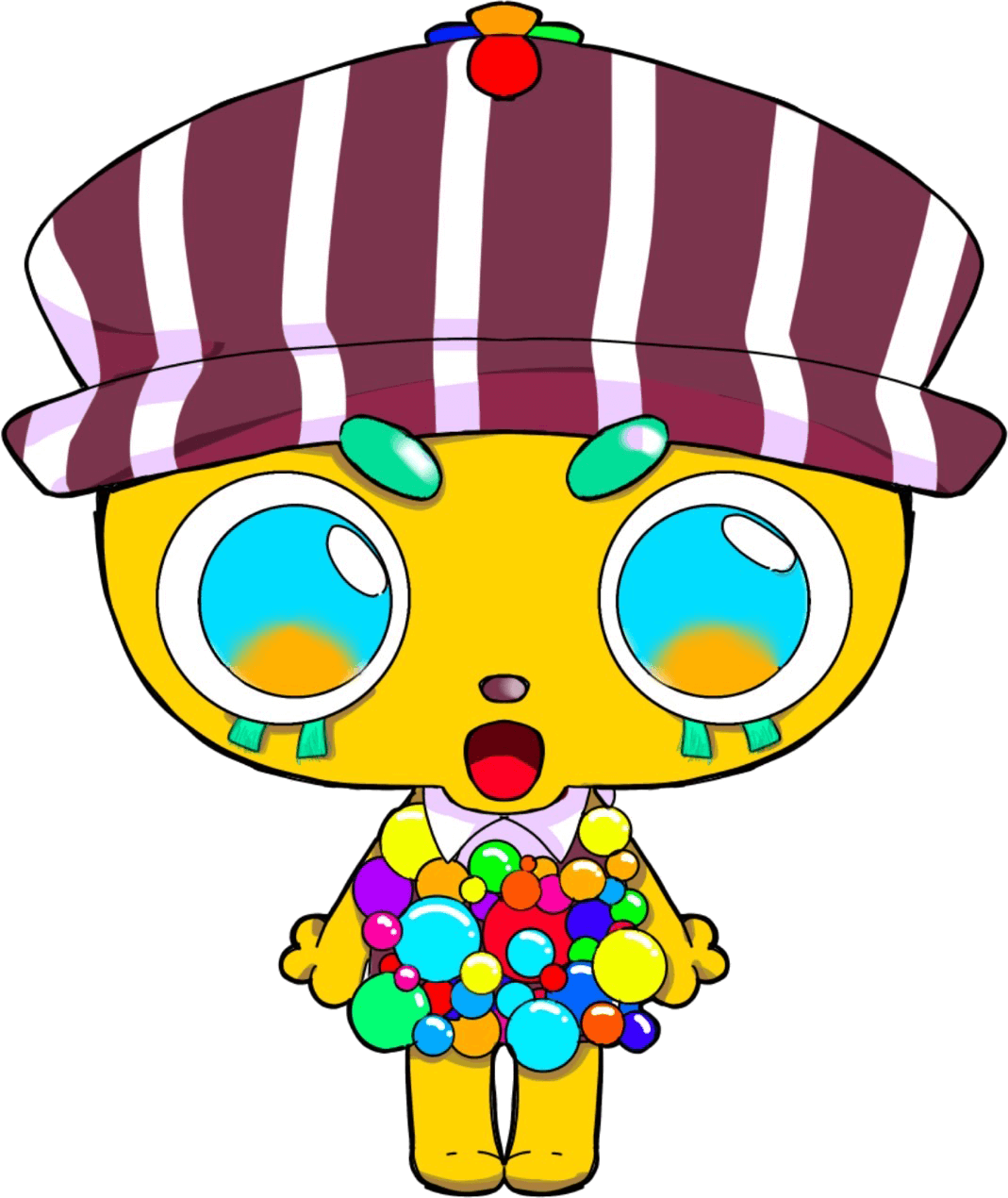 遊ビバッのマスコットキャラ