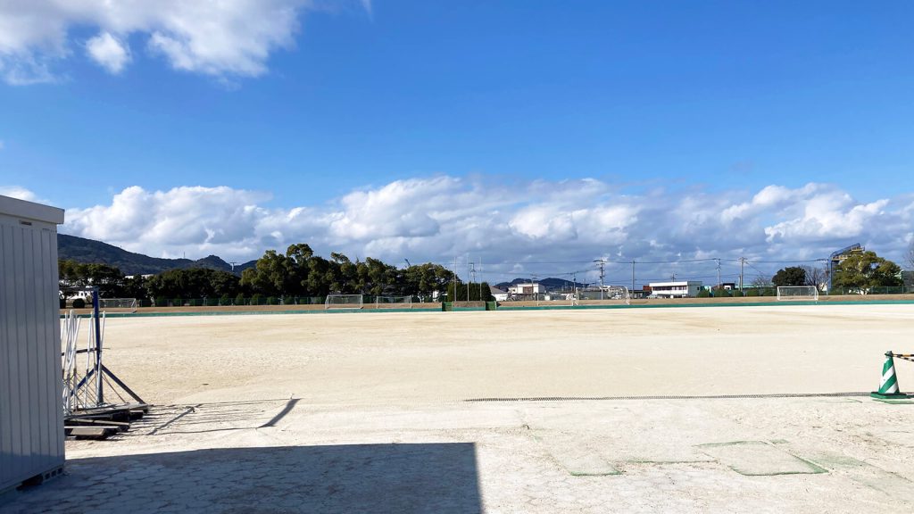 西部運動公園の多目的球技場
