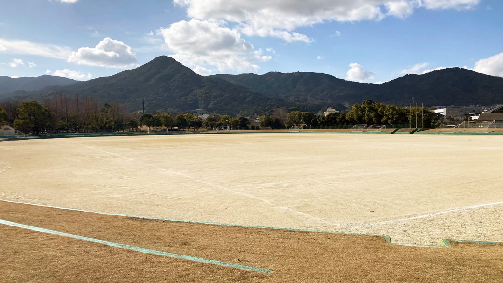 西部運動公園の野球場